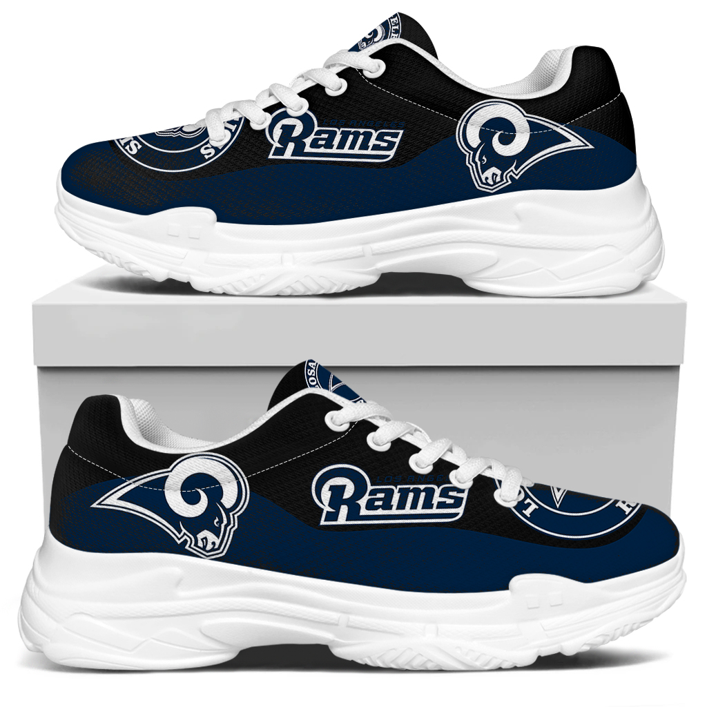 Men's Los Angeles Rams Edition Chunky Sneakers With Line 002